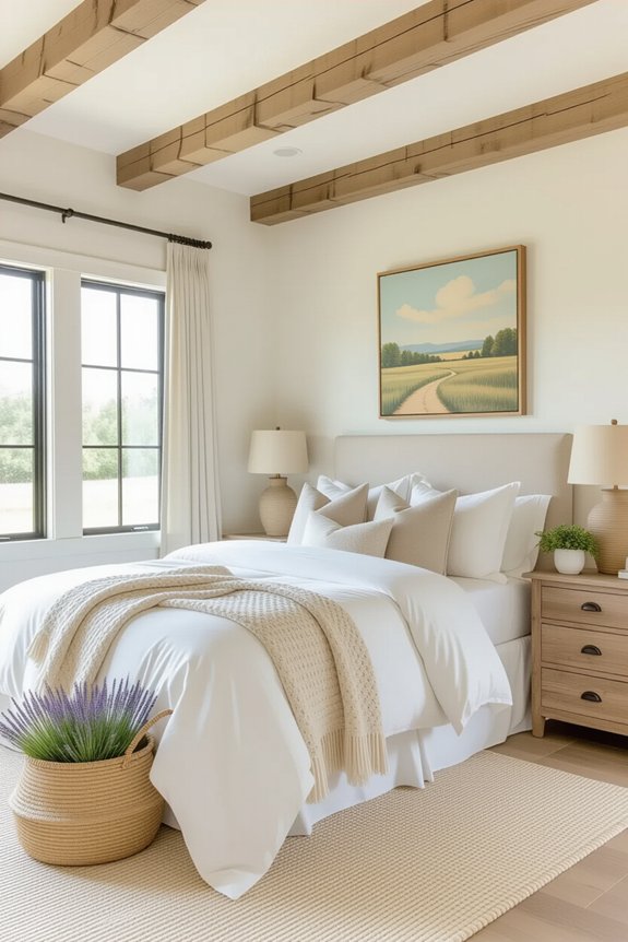 cozy rustic chic bedroom retreat