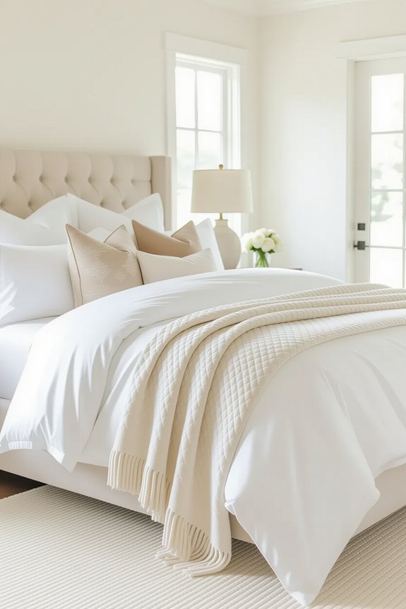 cozy stylish bedding layers