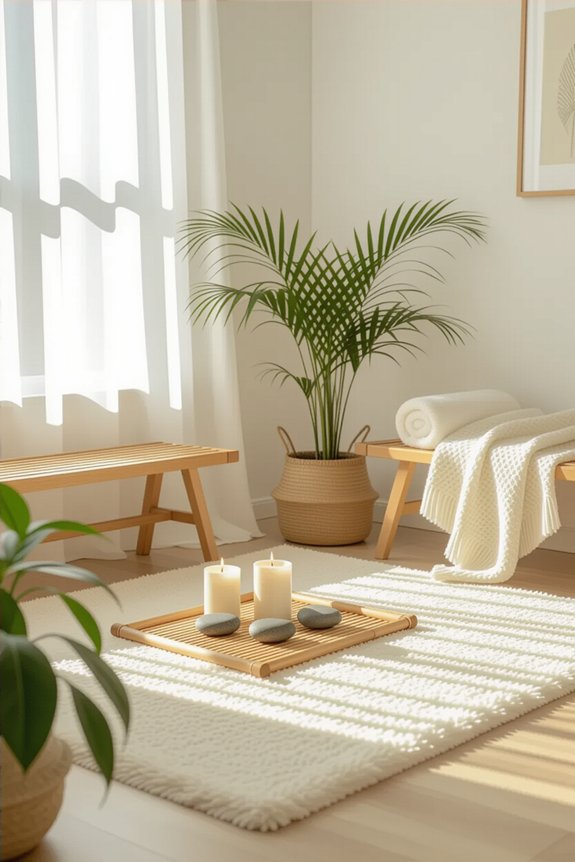 create a peaceful sanctuary