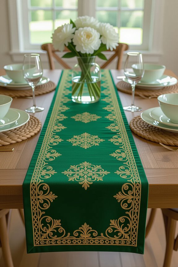 create a personalized table runner