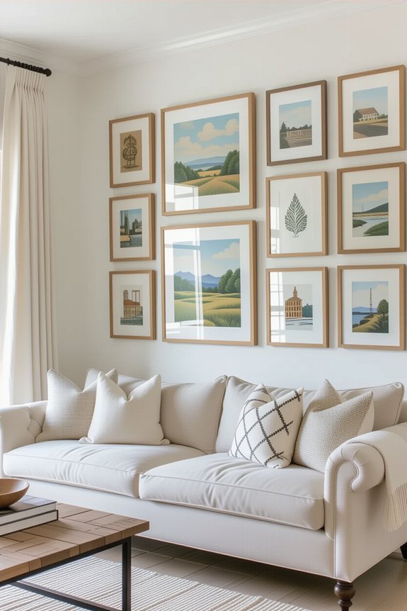 creative gallery wall inspiration