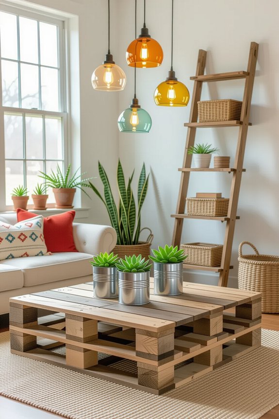 creativity through repurposed items
