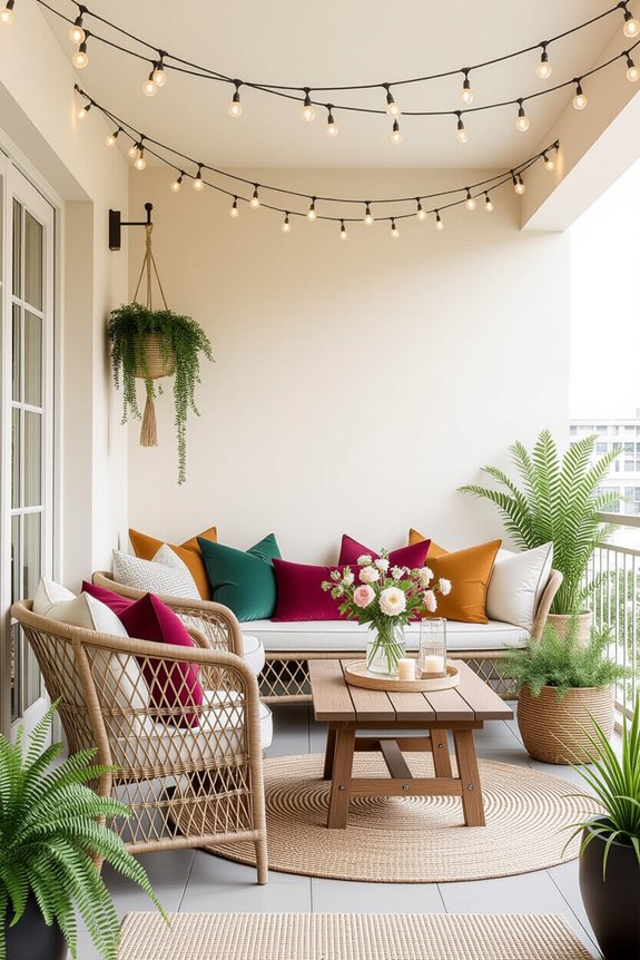 cushions for cozy comfort