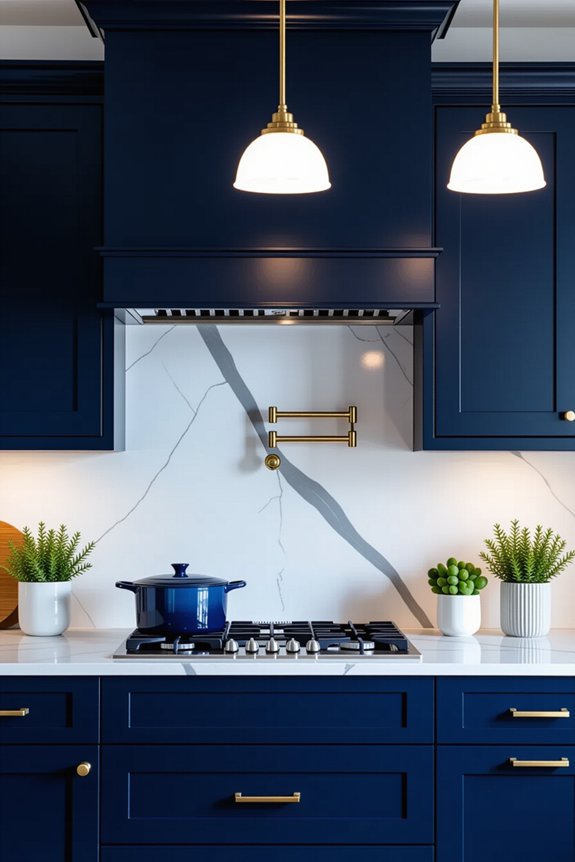 dark cabinets stunning backsplashes