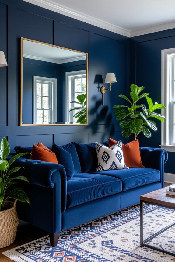 dark colors enhance room functionality