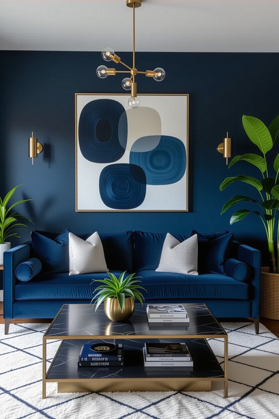 dark elements create depth