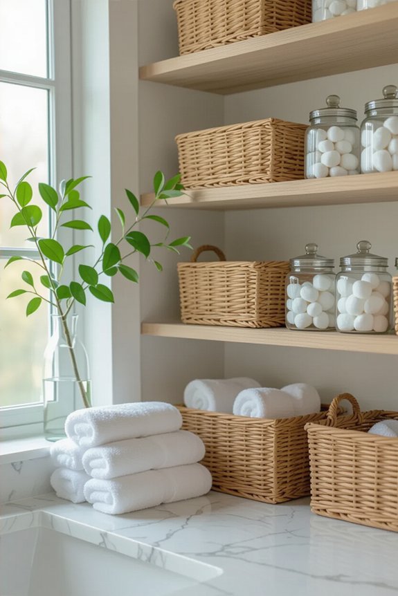 declutter and refresh bathroom