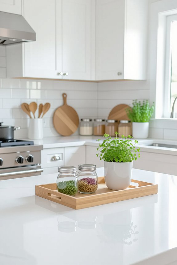 declutter for a serene kitchen
