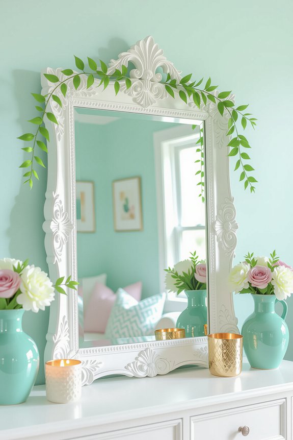 diy dollar store mirrors