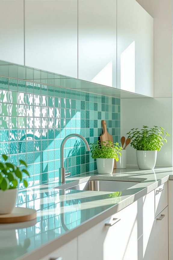 eco friendly kitchen backsplash options