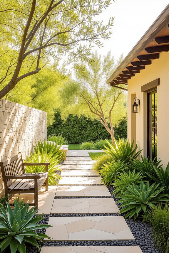effortless beauty through hardscaping