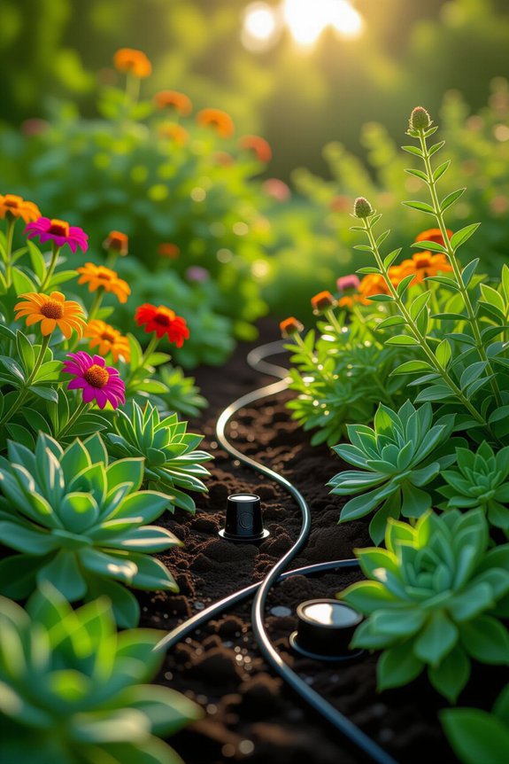 effortless garden watering system