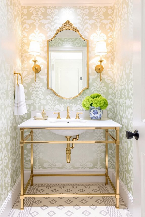 elegant wallpaper for retreats