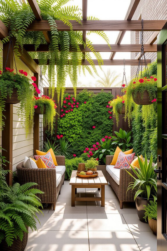 elevate garden with verticality
