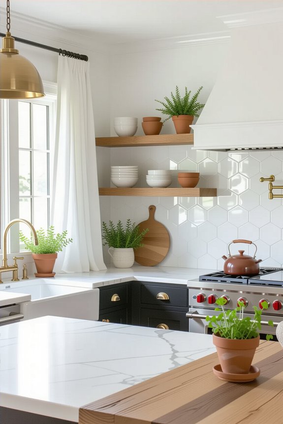 elevate kitchen with textures