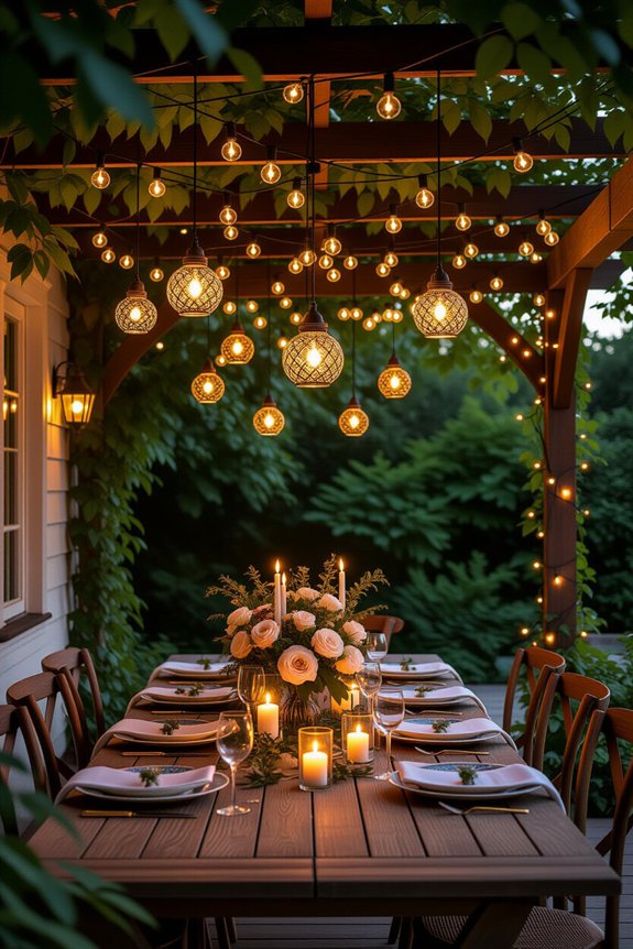 enchanting ambiance for gatherings