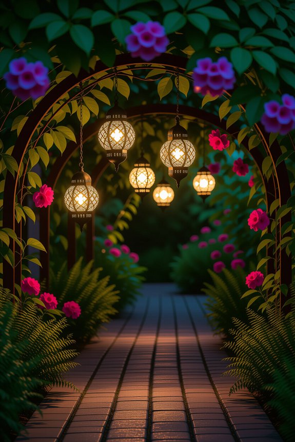 enchanting garden lighting ideas