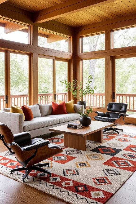 enhance living room aesthetics