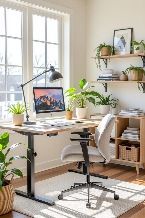 ergonomic furniture enhances comfort