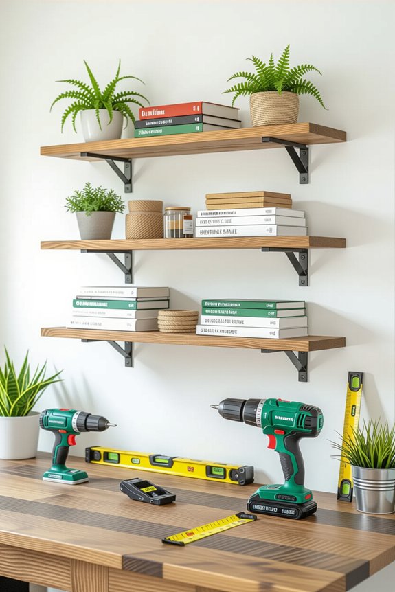 essential tools for shelving