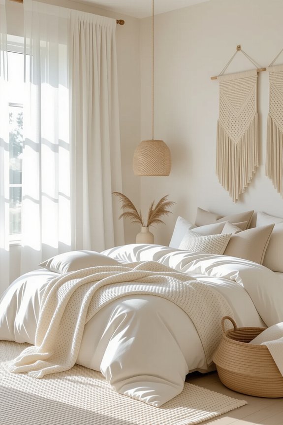 fabric wall hangings enhance warmth