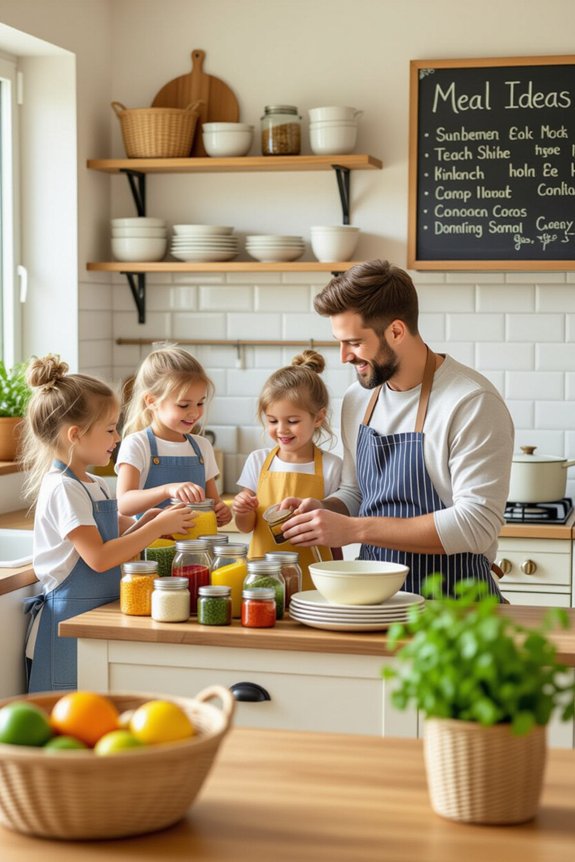 family teamwork in organization