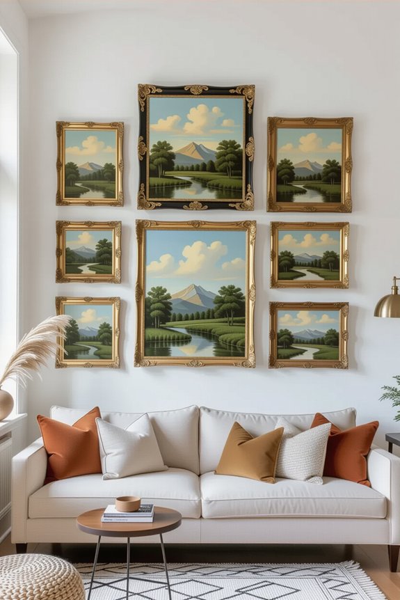 frame art to enhance