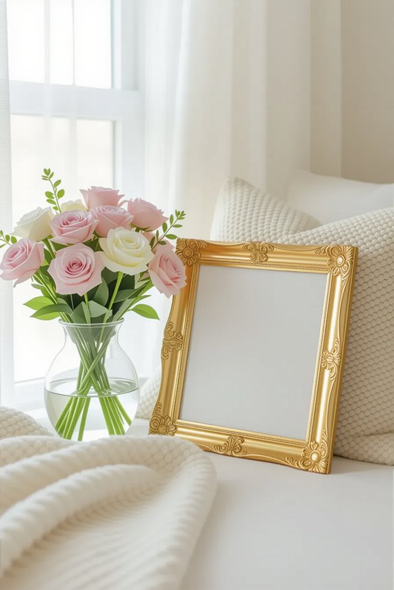glamorous gold leaf transformation
