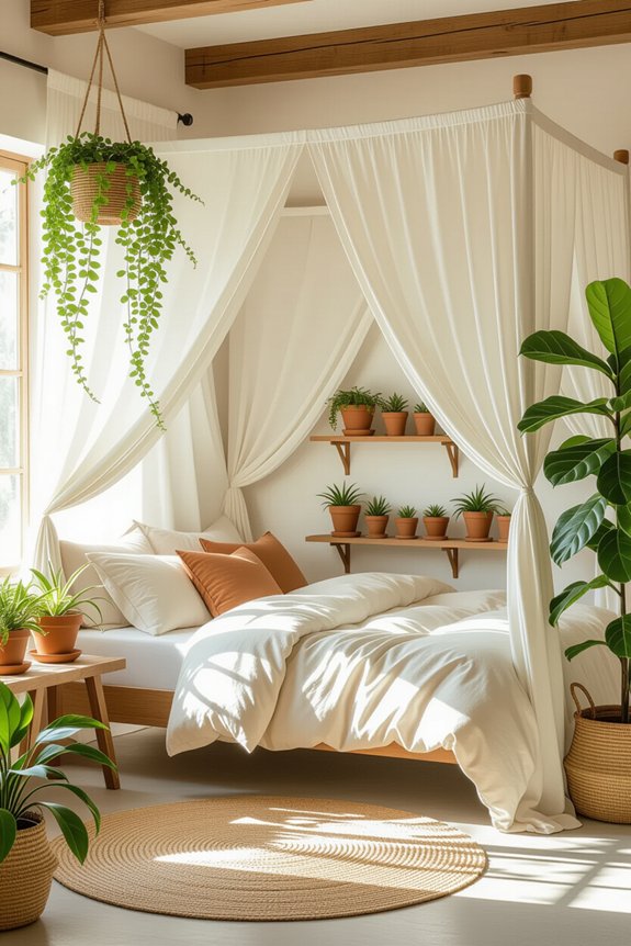 indoor plants enhance serenity