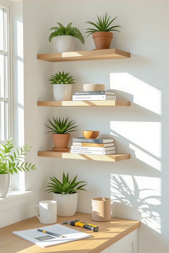install diy shelves confidently