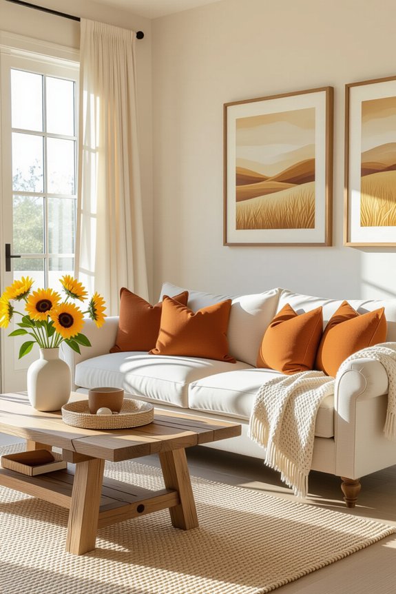 inviting cozy warm neutrals