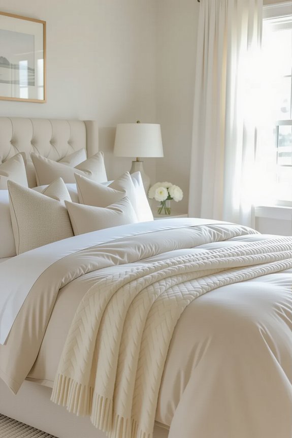 layered bedding for comfort