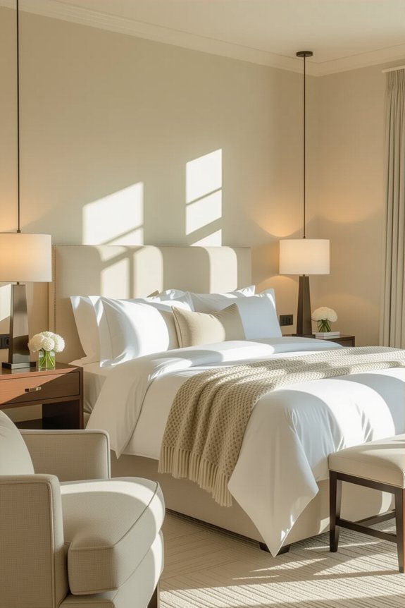 layered lighting for coziness