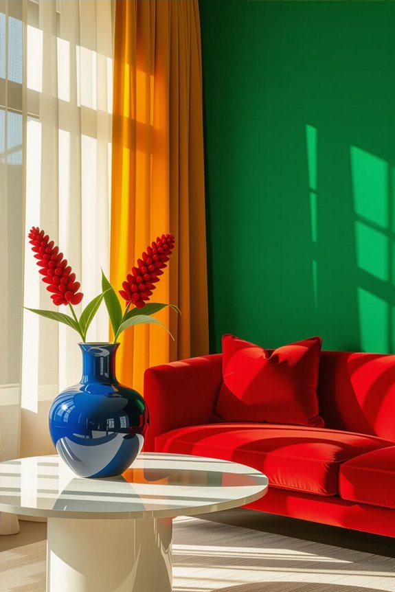 lighting enhances color experience