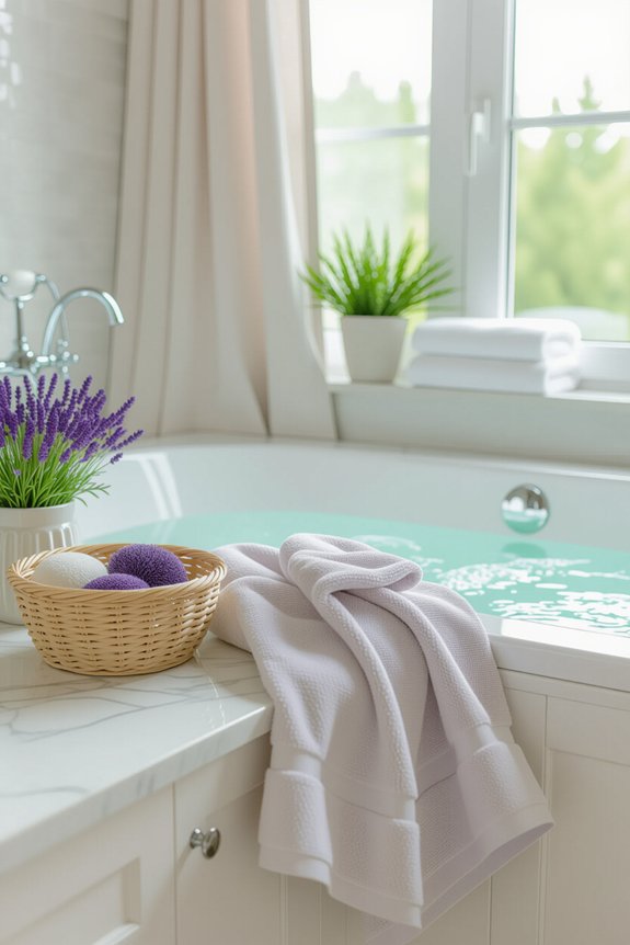 luxurious bathroom textile essentials