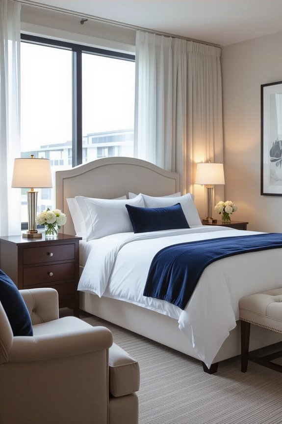 luxurious hotel inspired bedroom decor