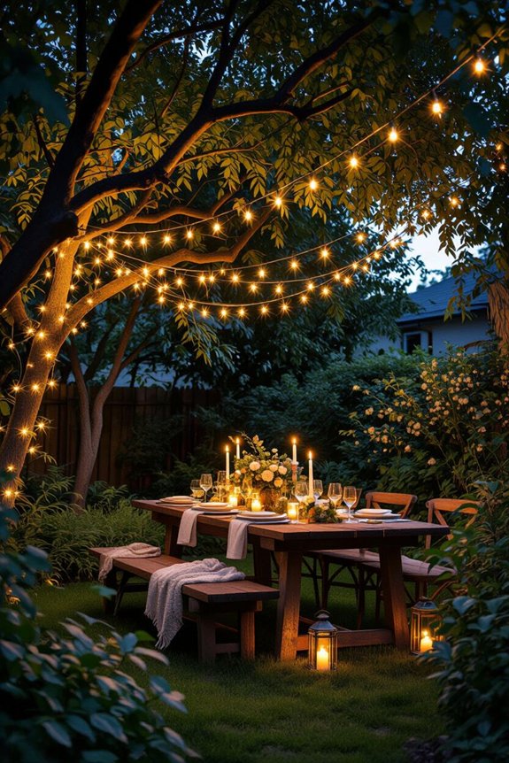 magical outdoor lighting ideas