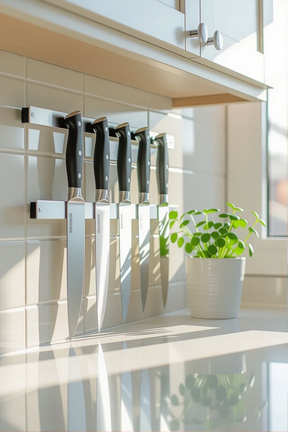magnetic knife strip benefits