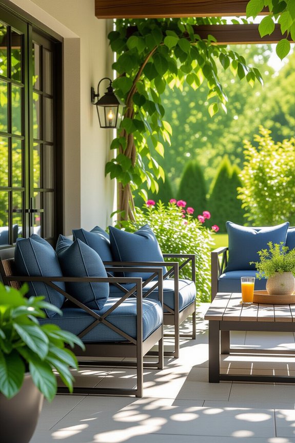 maintain outdoor cushion care