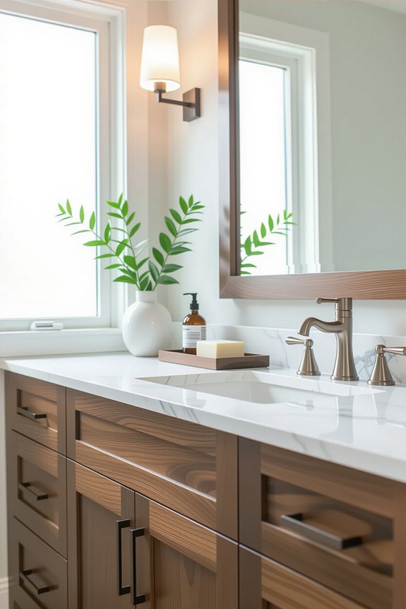 material options for vanity