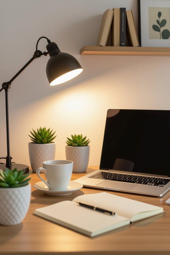 maximize desk organization efficiency