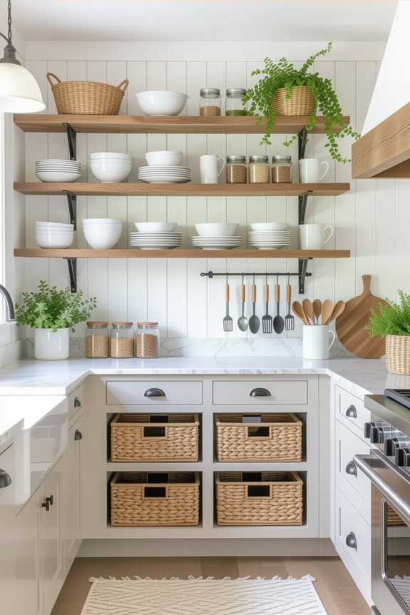 maximize kitchen storage creatively