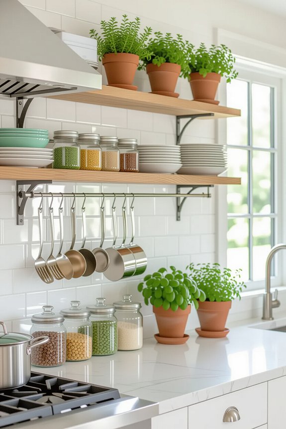 maximize kitchen vertical space