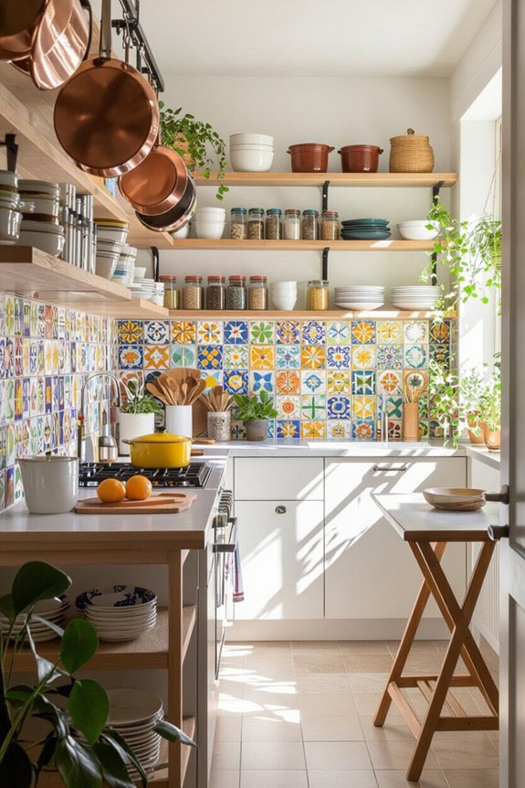 maximize small kitchen space