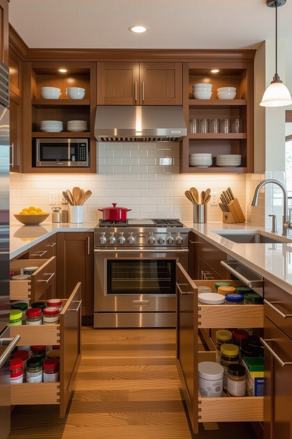 maximize space with organization