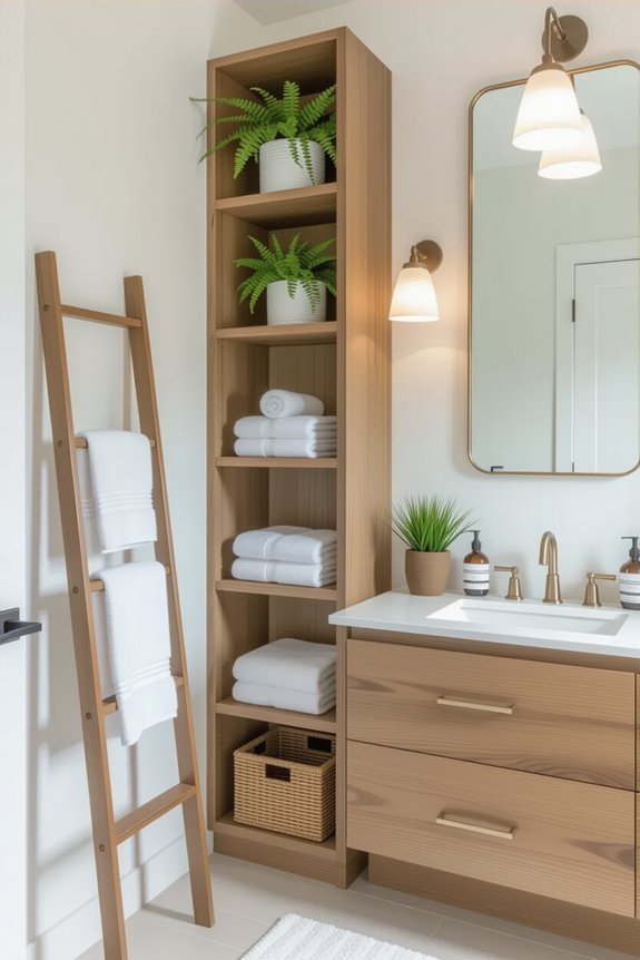 maximize space with vertical storage