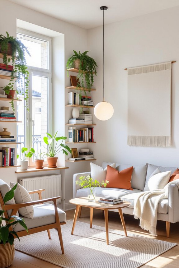 maximizing vertical space creatively