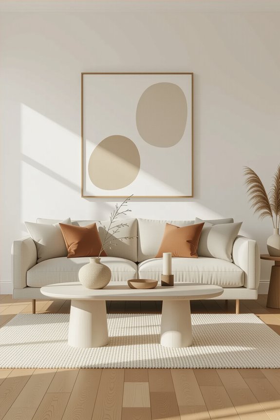 meaningful minimalist art selection