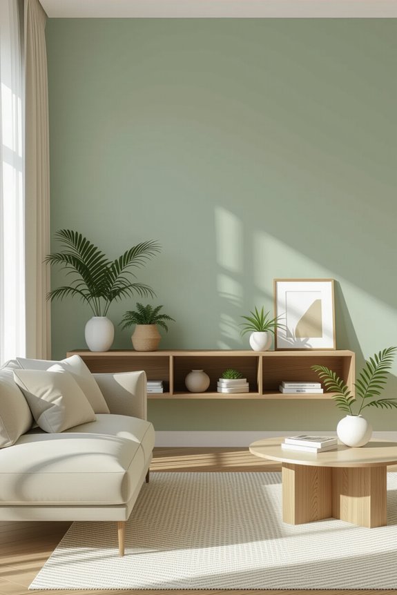 minimalist serene living retreat