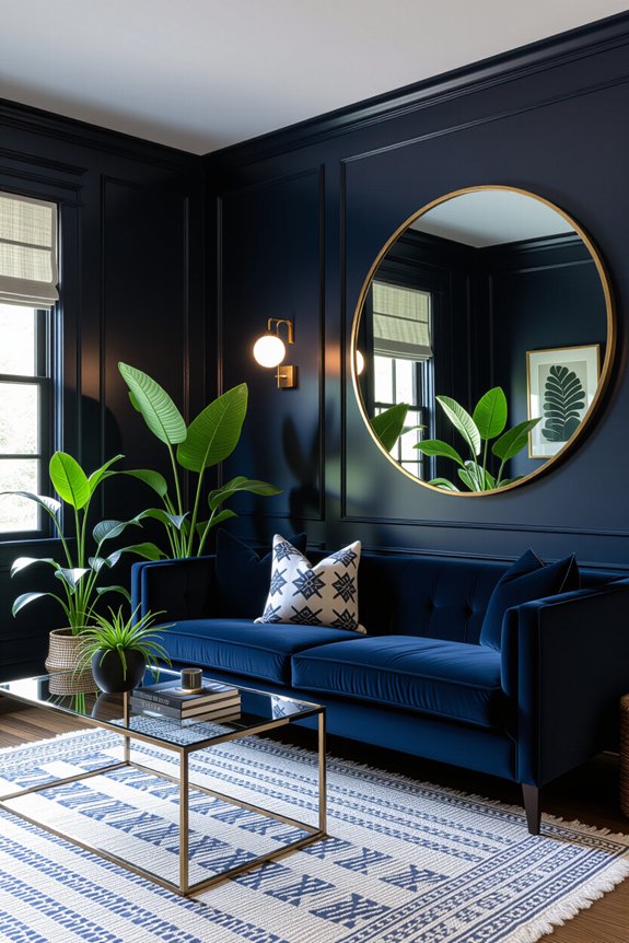 mirrors enhance space illusion